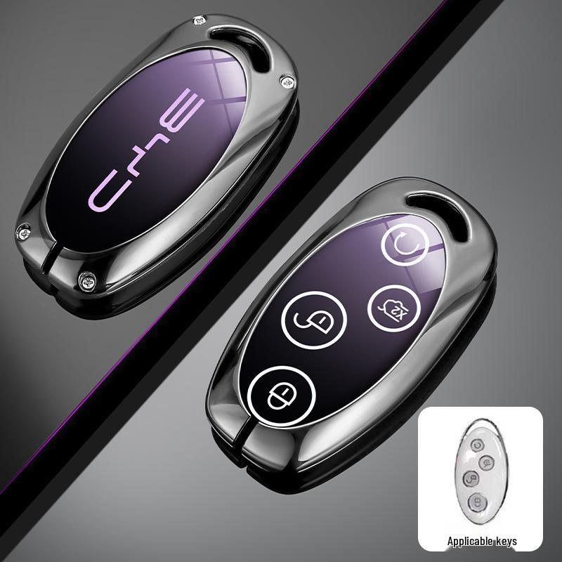 BYD Dolphin 22-24 Key Case: Compatible with Han, Song Plus, Tang DMI, Qin Pro, Yuan E2