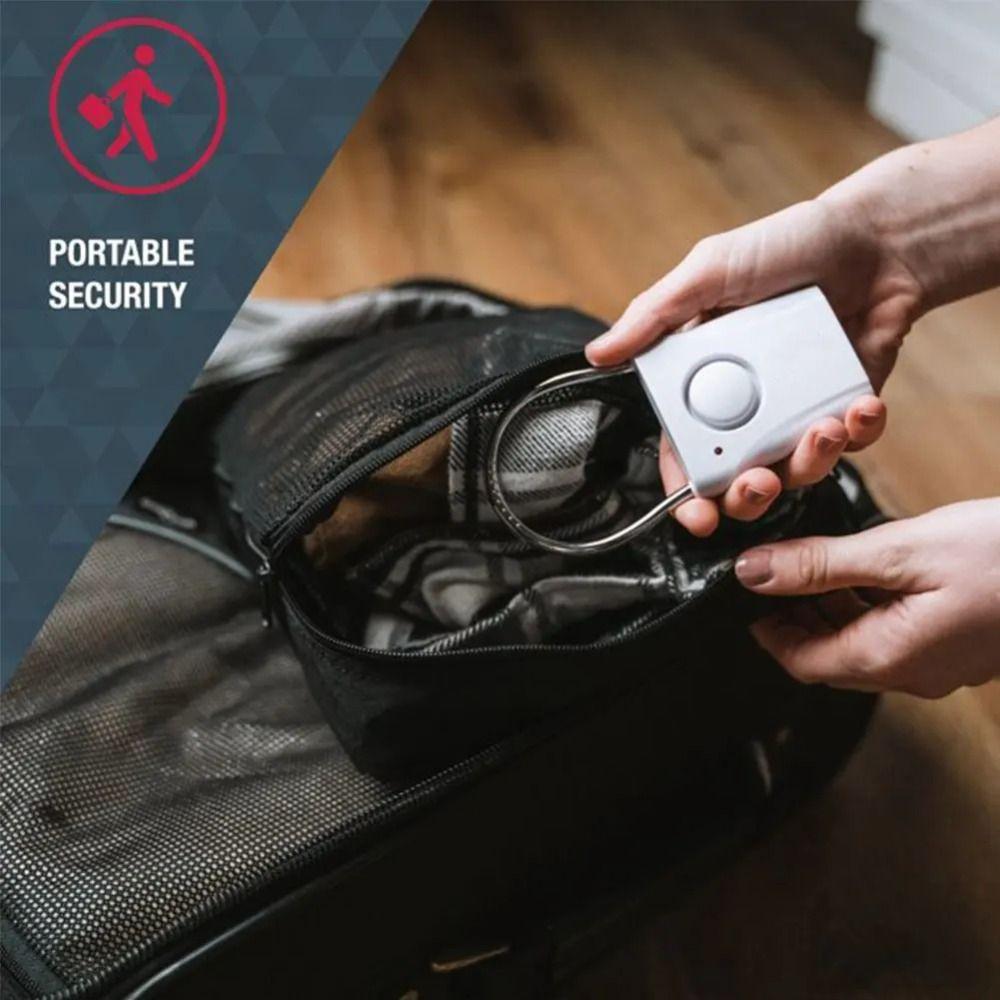 С регулируемыми настройками, дверная охранная сигнализация, 120 дБ, оконная сигнализация, дверная ручка, сигнализация для дома, путешествий