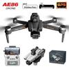 AE86 Профессиональный HD Дрон с Обходом Препятствий, Стабилизацией Изображения, GPS, Автовозвратом и Цифровой Передачей Изображения.