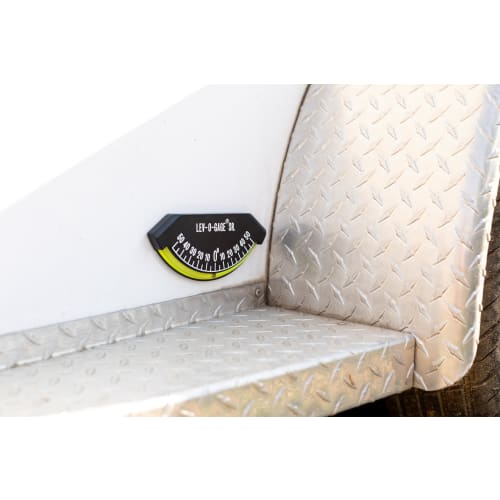 Sun Company Lev-o-gage Sr. Inclinometer - Perfect Level for RVs, Trailers, Campers, and Trailers | Made In the USA, Super Strong Adhesive, One Size