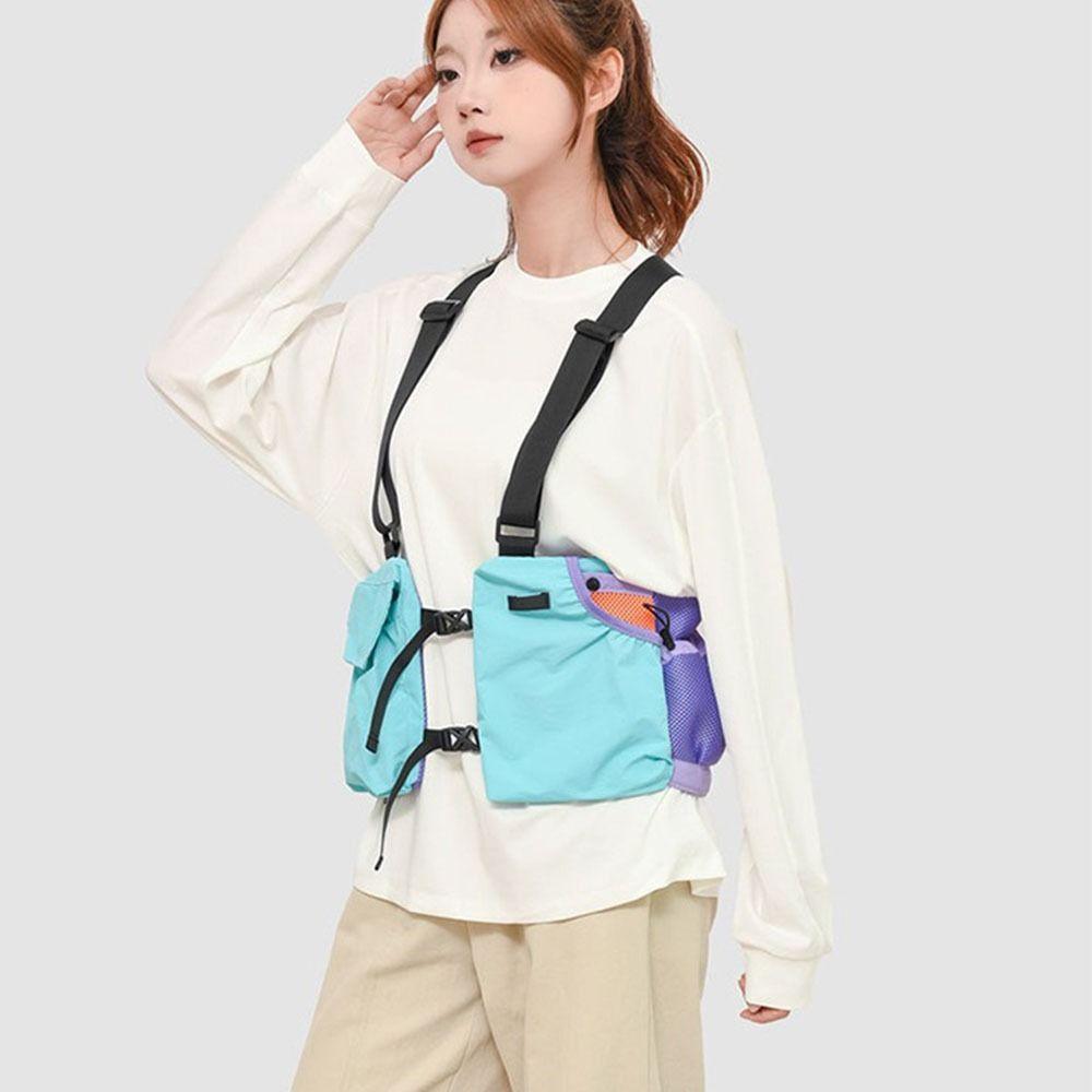 Waterproof Mountaineering Vest Bag Lightweight Cycling Storage Backpack Trail Running