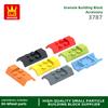 3787 100 г/80 шт. 2x4 Блок для крыла автомобиля Moc Цвет Арочные Аксессуары Совместим с Кирпичиками Сделай Сам Детская Игрушка Сборка Подарок