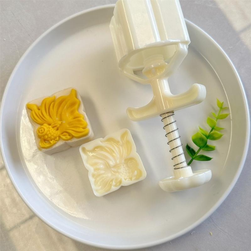 Формы для выпечки Десертный пресс Форма рыбы Инструмент для выпечки Текстура ABS Формы для выпечки Товары для выпечки Подходит для десерта