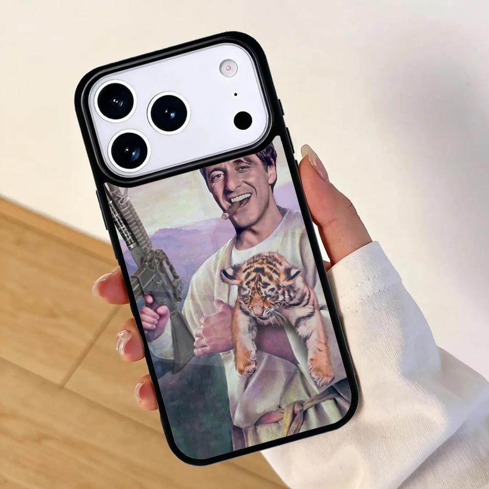 Film Scarface Tony Montana Mobile Phone Case for IPhone 17 AIR 16pro Max 15 14 13 12 11 Bumper Cover