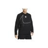 Nike FW22 Логотип Бирка Однотонная Толстовка с Длинным Рукавом Мужская толстовка Черный DQ6623-010