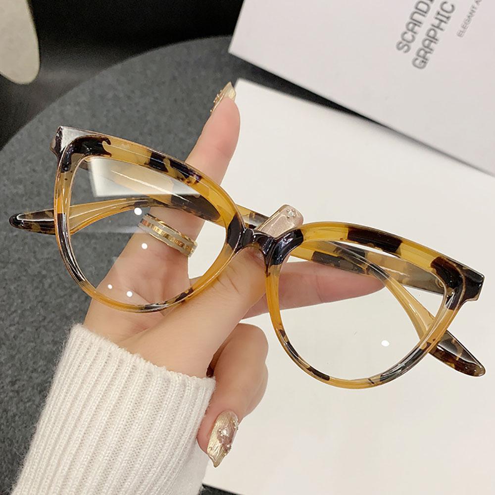 ПК Оптические очки Модные Модные очки Кошачий глаз Универсальные очки с блокировкой синего света для вечеринки