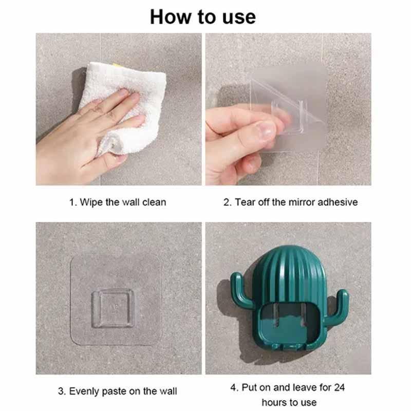 1 шт. многофункциональный креативный настенный держатель для зубных щеток без следов, электрическая стойка для хранения зубных щеток, аксессуары для ванной комнаты