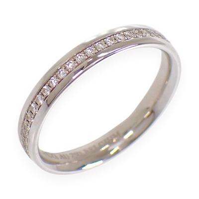 TIFFANY&Co.  # 9(Размер Японии) кольцо K18 белое золото Женщины