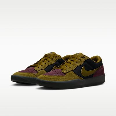 Nike SB Force 58 Текстиль, Кожа Дышащие Скейтборд-обувь Унисекс