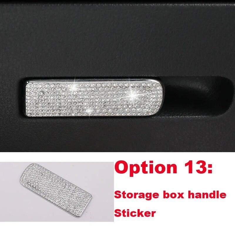 Diamond Sticker For Mercedes Benz A Class W177 V177 A200 A180 + Car Interior Decoration Accessories Sticker