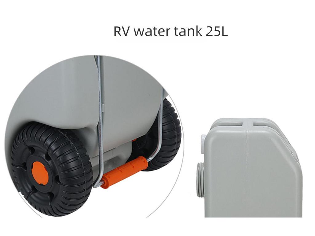 Модифицированный самоходный автодом на колесах, большой бак для воды на 25 л, идеально подходит для кемпинга и путешествий на открытом воздухе.