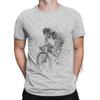Men's T-Shirts Mountain Bike Cycling Fun Pure 3d Print Tees Classic Oversized Short Sleeve T Shirts Crew Neck Tops