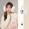 Women's Plush Warm Earmuffs - Cute, Solid Color Folding Ear Warmers for Winter Cold Protection