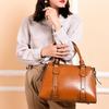 2024 New Women's Genuine Leather Handbag: Stylish Korean Shoulder & Crossbody Bag with Large Capacity