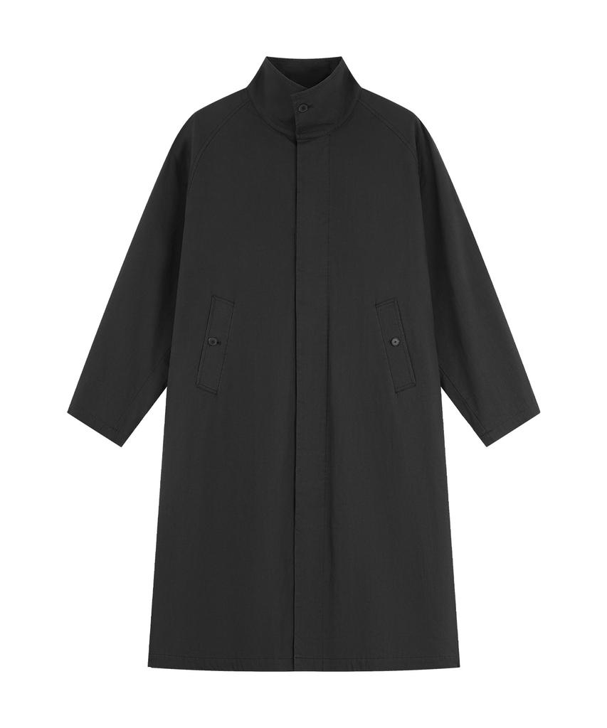 SIYAZU Siot4205 Field Trench Long Coat_Black