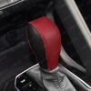 Leather Car Gear Head Shift Knob Cover Fit for Renault Koleos / QM6 Kadjar Captur / Kaptur Megane Gear Shift Collars Accessories