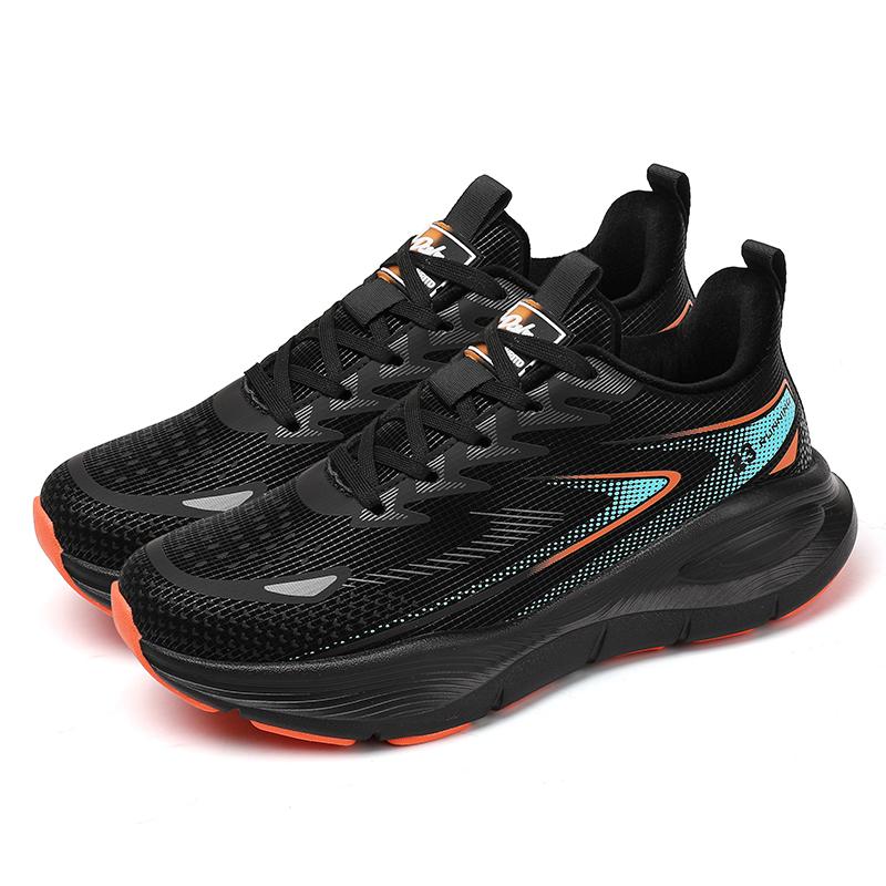 Мужские спортивные беговые кроссовки Размер 45~48 Марафон Углеродная пластина Дышащие Легкие Удобные Атлетические Нескользящие Кроссовки