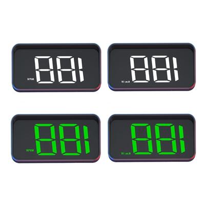 Автомобильный HUD проекционный дисплей на лобовое стекло Навигационный спидометр с LED экраном высокого разрешения и данными в реальном времени Подходит для безопасного вождения