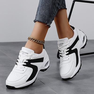 Новые универсальные кроссовки для папы, повседневная спортивная обувь, средний каблук 35-43, большой размер, одинарная обувь для женщин