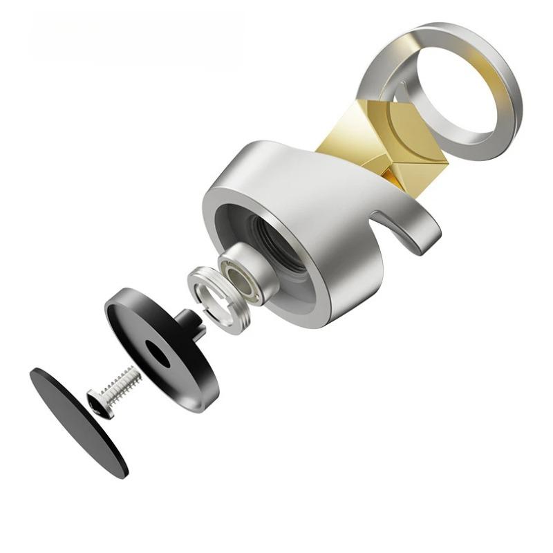 Relieve Stress Floating Gyroscope Official Desk Gadgets Metal Stress-Stress Reducing Toys Fidget Spinner Roller Spinning Top Tip