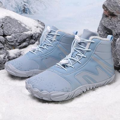 Хлопковая обувь зима новая мужская и женская уличная для отдыха спортивная нескользящая водонепроницаемая с набивным утолщением с высоким голенищем зимние ботинки