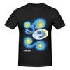 1 Piece Night Paint Funny Graphic 100 Cotton Tshirt Star Treks Tops Tees For Unisex