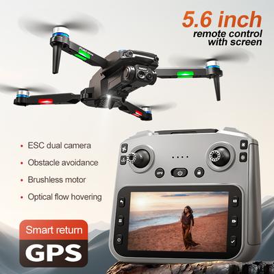 Радиоуправляемый дрон RG806 Max с GPS, 8K HD, двойная камера, 360° обнаружение препятствий, аэрофотосъемка, четырехроторная стабилизация, мониторинг безопасности