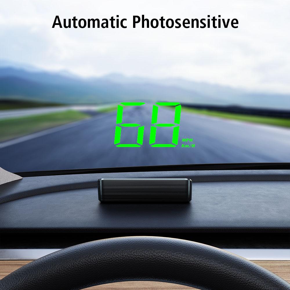 Автомобильная электроника HUD проектор кабель штекер проекционный дисплей 5 В USB высокая четкость автомобильный GPS HD спидометр светодиодный цифровой дисплей