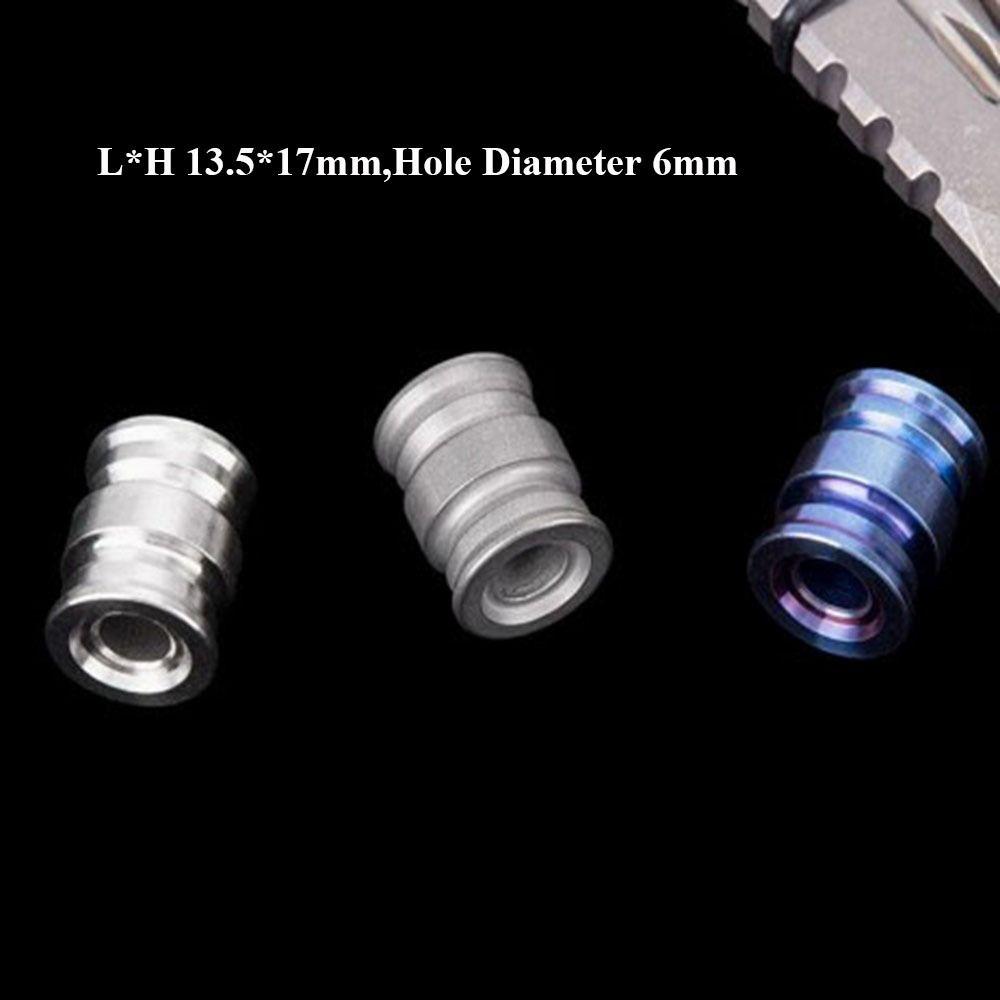 10 Styles TC4 Knife Beads High Quality Camping Knife Gadgets Knife Lanyard Pendant EDC Multi Tools