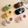 Cartoon Baby Floor Socks Rabbit Cat Bear Toddler Prewalkers Indoor Home Slippers  Walking Practice