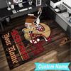 Custom Name Rug Faithful 49ers football Area Rug Suitable for Indoor And Outdoor,Carpets for Homes, Offices,Living Rooms,Home Decor,Christmas Gift