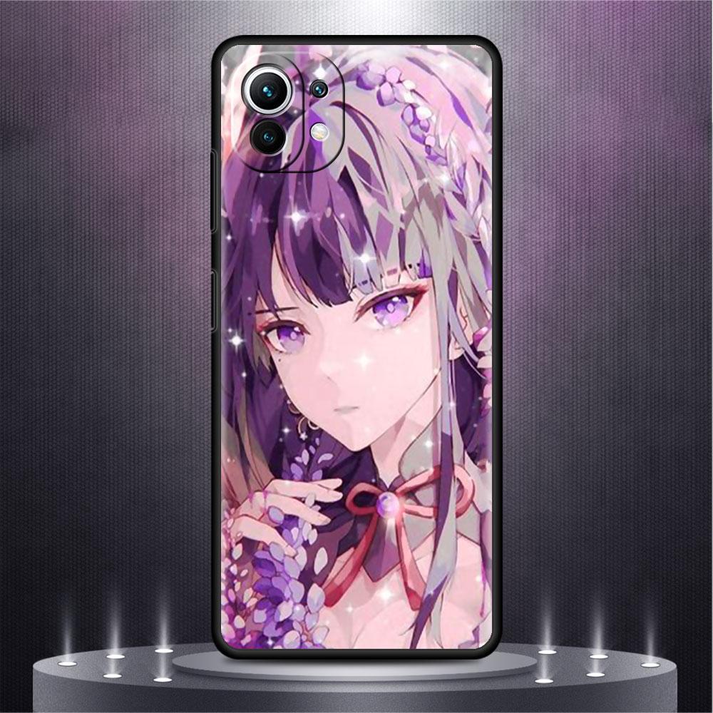 Чехол для Xiaomi Mi Poco X3 X4 NFC M3 Mi 11 11T 10 T 9T 12 9 10T Lite, силиконовый чехол на заднюю панель телефона Genshin Impact Raiden Shogun Baal