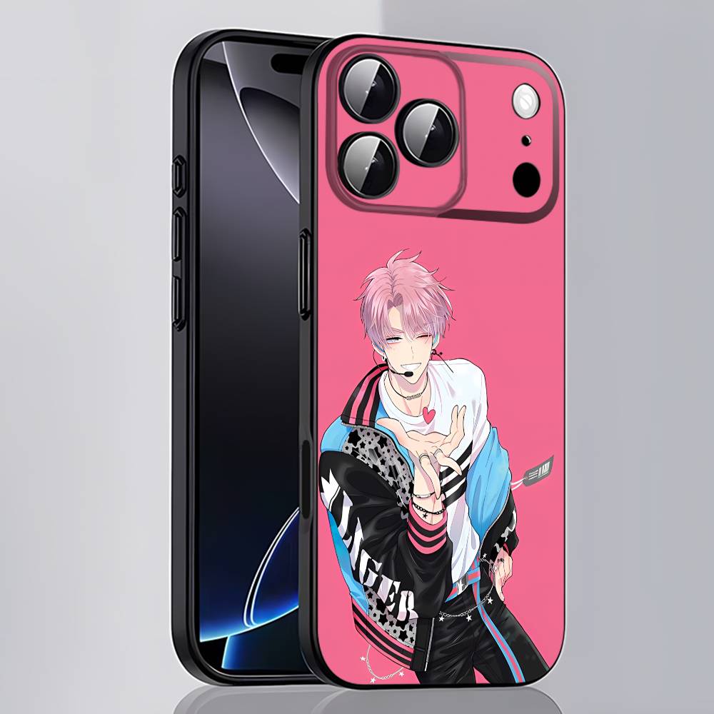T-Tamon C-Comics Kun Ima Docchi Для iPhone 17,16,15,14,13,12,11,Pro,Max,Plus,E,SE4,Air,Mini Черный Чехол-Крышка для Телефона