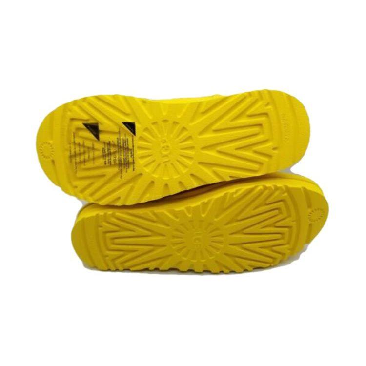 UGG Trendy Versatile Comfortable Casual Warm Ankle Childrens Boots Kids Boots Yellow 1130750K-CAN