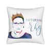 Notorious RBG Ruth Bader Ginsburg Quote Feminist  Square Pillow Case Polyester Cushions for Sofa  Funny Cushion Covers