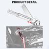 Inner Shifter Lever Shaft Kit, Stainless Steel Inner Shift Rod Lever Fit for Touring Glide