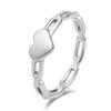 Small Fresh Love Chain Niche Women's Ring Cute Style Jewelry with Jewelry
