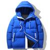 Fashion Winter White Duck Down Coats for Men Short Parkas Thick Warm Down Jackets Man Outerwears