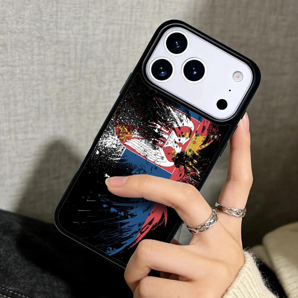 Чехол Case для iPhone 17 Air 16 Pro Max 15 Plus 11 13 Mini 14 12 Задняя крышка телефона Флаг Сербии Сербский