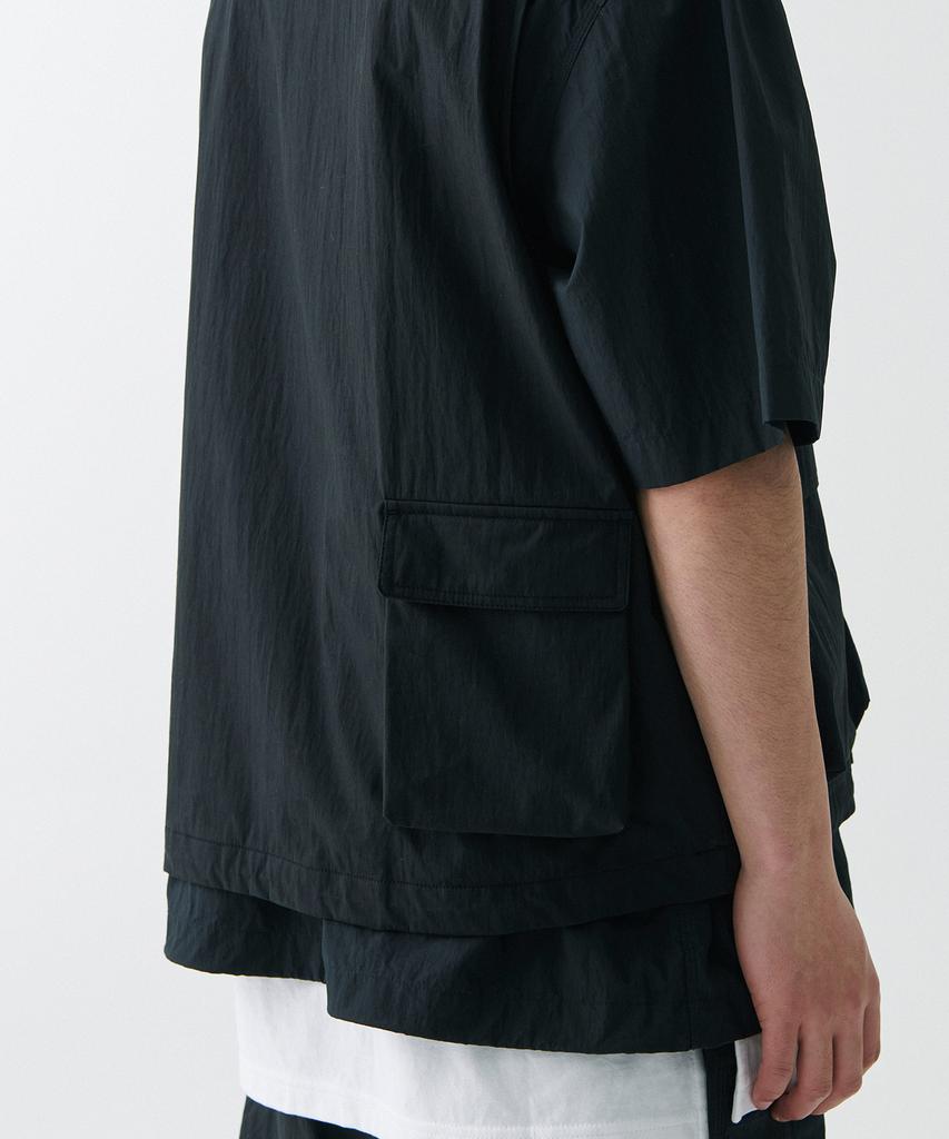 Musinsa Standard [City Leisure] Cn Multi-Pocket Vest [Black]