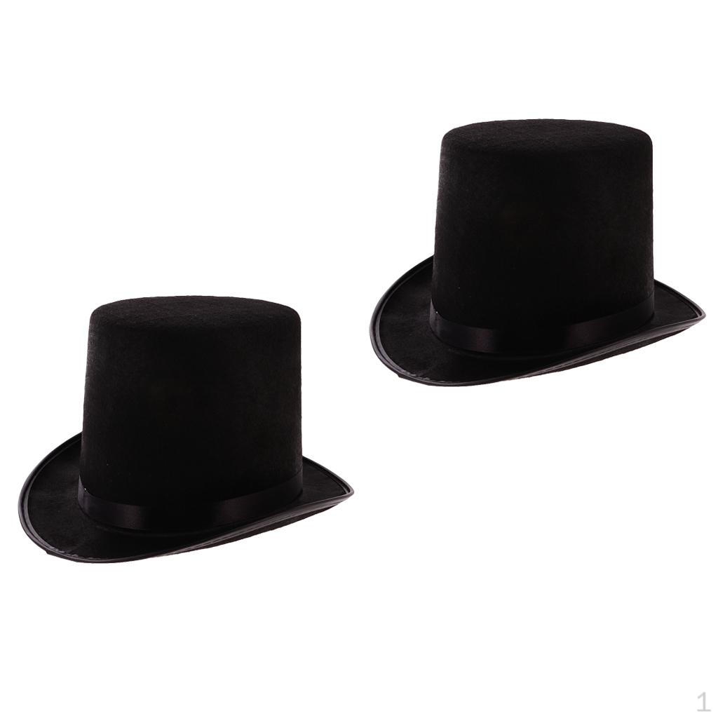 2 цилиндр Fedora в стиле стимпанк, формальный смокинг, топпер, костюм для косплея