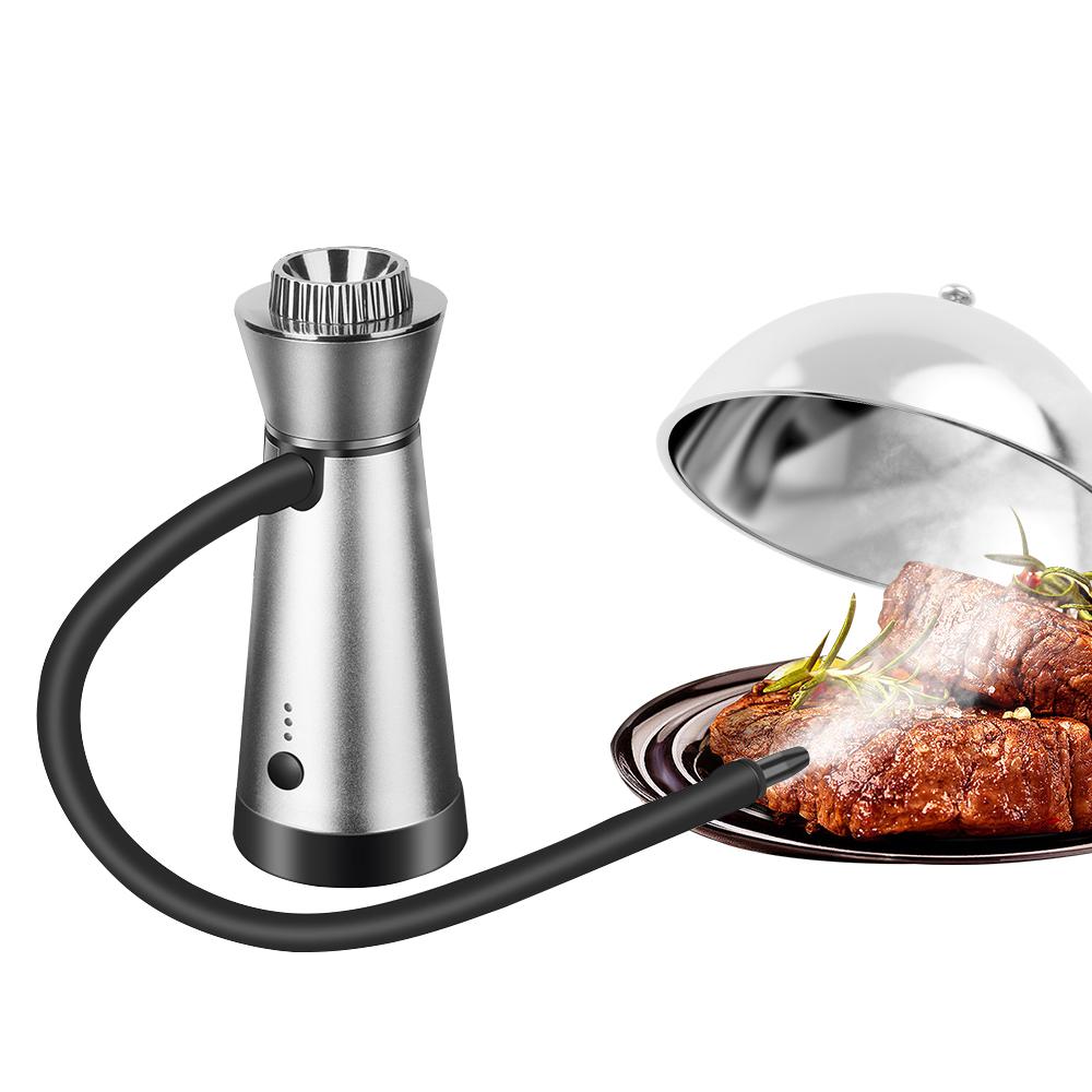 Кухонный ручной коптильник Домашняя молекулярная кухня Коптильный пистолет для стейка лосося барбекю инструмент для приготовления пищи