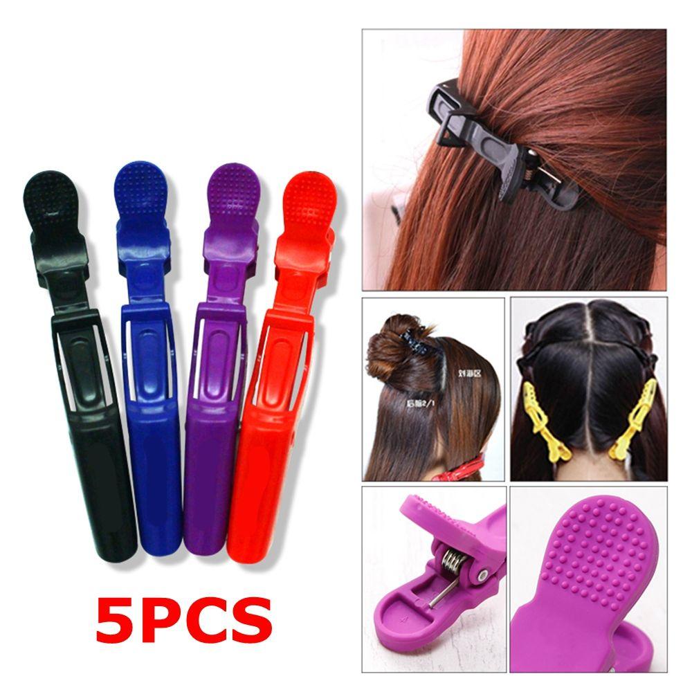 Men/Women Crocodile Hairdressing Styling Tools Alligator Hair Clips Hairpins Section Clamps