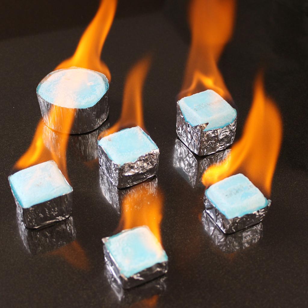 Твердый спиртовой воск, Экологически чистый блок для горения без дыма, Портативный источник тепла для домашних посиделок, кемпинга на открытом воздухе и полевой кухни