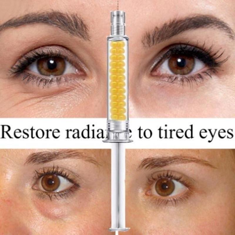 Water Light Needle Eye Cream Увлажняющий крем для кожи вокруг глаз для удаления мешков под глазами Dark Circle Fat Granule Collagen Eye Cream