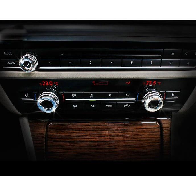 Декоративные накладки на поворотные ручки кондиционера для BMW 1 2 3 4 серии F30 F35 M3 M4 F30 316i 328