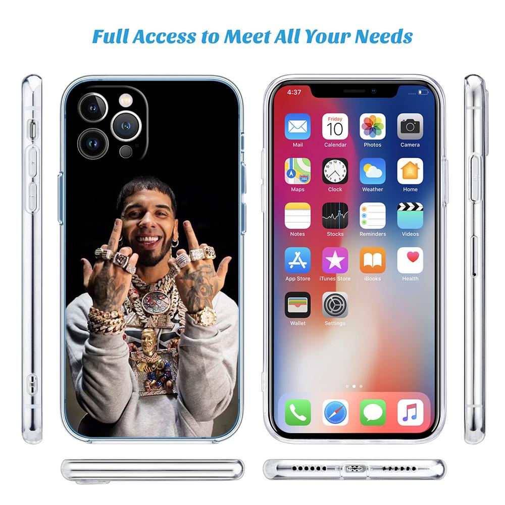 LO11 Anuel AA Transparent Phone Case for Motorola Moto G40 G04 G05 One Ace Action  Fusion + Plus Hyper Macro Vision Zoom