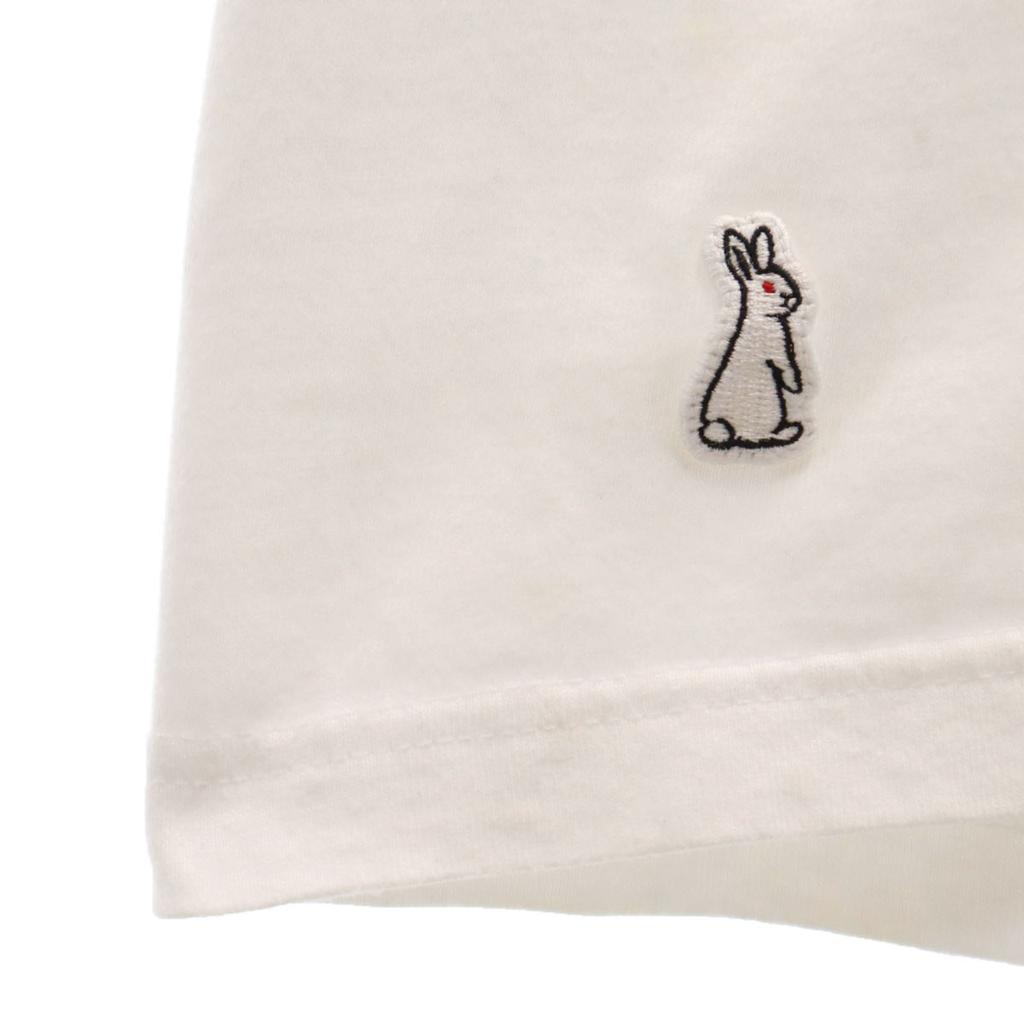 FR2 Print Short Sleeve T-shirt M White Mona Lisa Men's Used