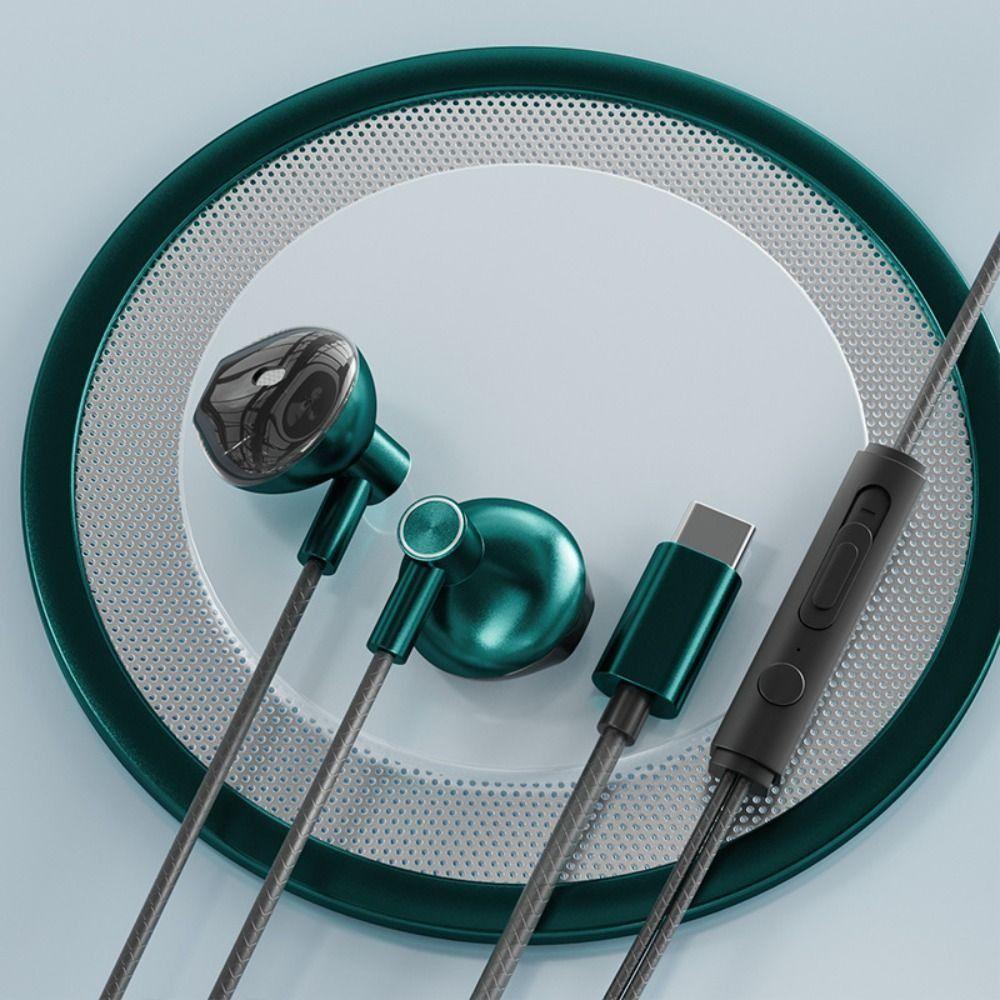 In-Ear Game Headphones Type-C Earphones Universal Headset for Xiaomi/Huawei/IPhone/Karaoke