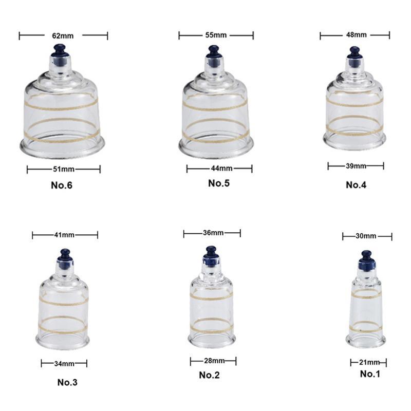 17/19 банок, набор для вакуумной баночной терапии, китайские медицинские чашки, баночки, терапевтическая присоска, вакуумный аппарат для терапии, расслабляющие массажеры